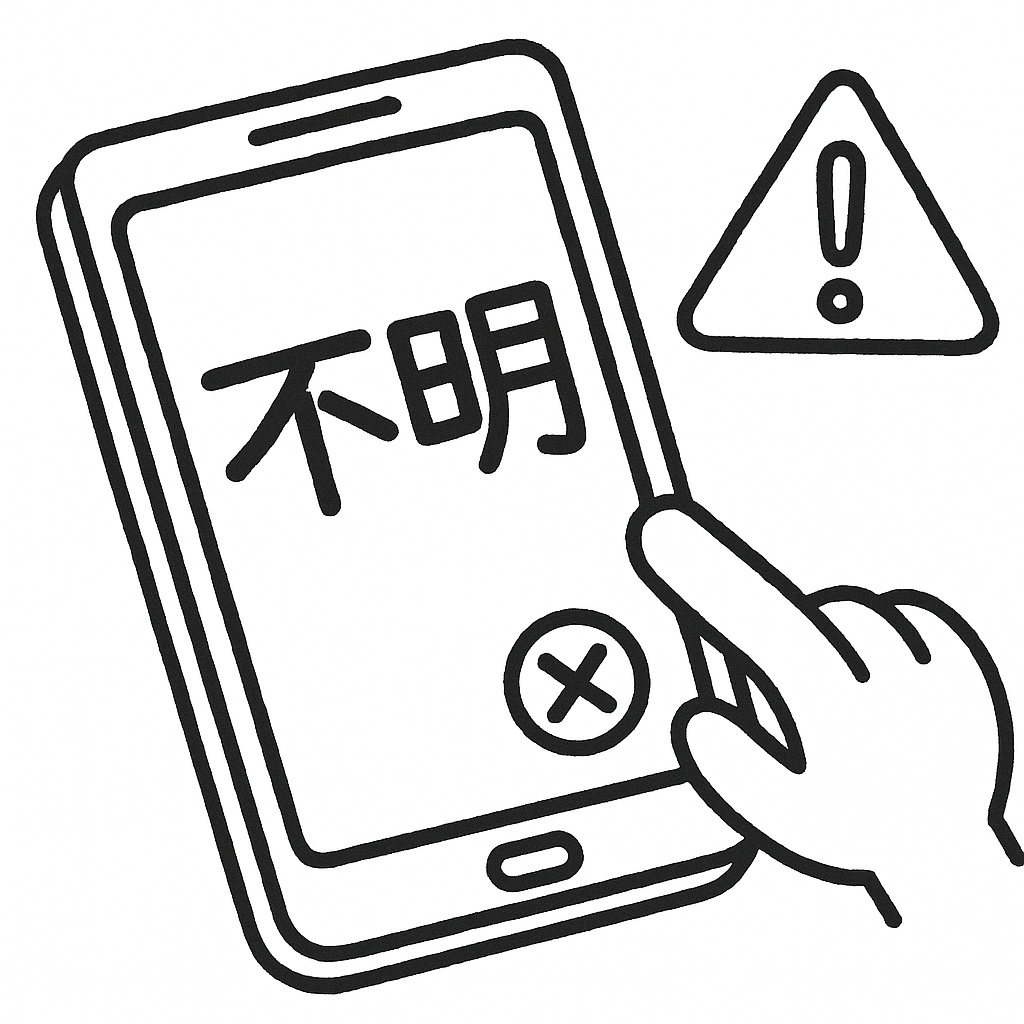 スマホの「不明」着信は危険？正しい対処法で安全に対策しよう