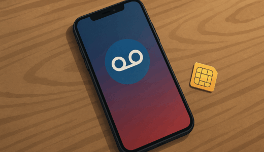 【格安SIM】iPhoneの留守番電話が使えない？料金と設定方法を解説