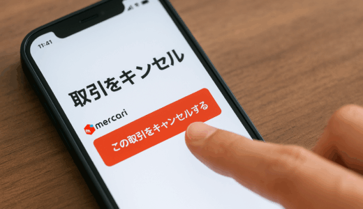 【メルカリ】キャンセル方法と申請手順！相手が同意しない時の対処法